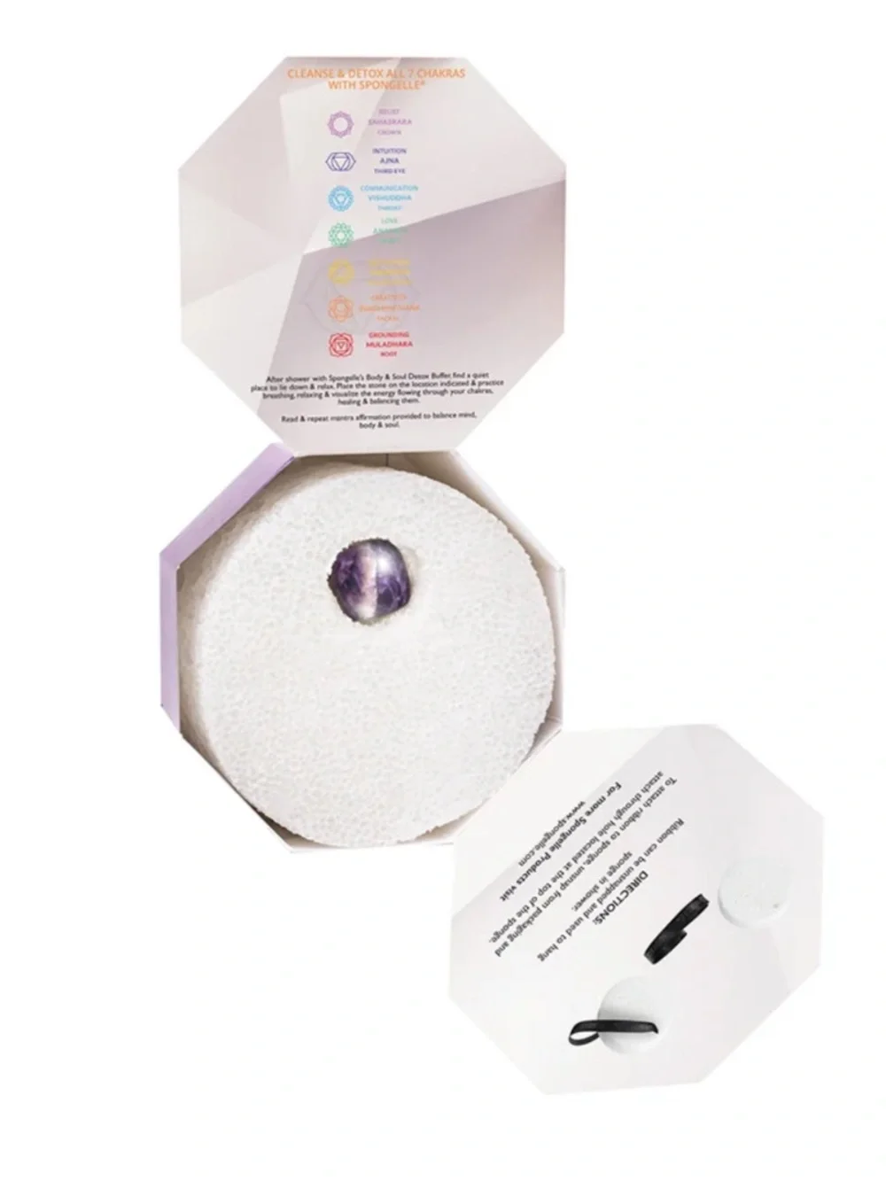 Spongelle Body & Soul Detox Buffer- Amethyst